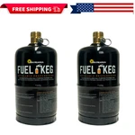 (2 Pack) Mr. Heater Fuel Keg 1 Lb. / 16 Oz. Empty Refillable Propane Tank. Fixed Price $37.96.