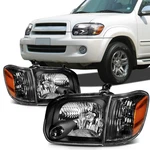 Scitoo Headlight Assembly Fits For Toyota Sequoia 2005-2007for Tundra. Fixed Price $167.49.