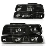 Dwvo Headlights Assembly Bumper Lights Compatible 1999-2002 Chevy. Fixed Price $137.91.