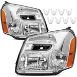 Reinko Headlight Assembly Fit For 2005 2006 2007 2008 2009 Chevy Equinox Suv 1x. Fixed Price $148.48.