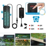 Aquarium Clean Light With Timer Double Tube Water Clear Lamp. Fixed Price $22.99.