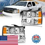 Dimflux Headlight Assembly Compatible 2007-2013 Chevy Silverado 1500/2007-2014. Fixed Price $149.83.
