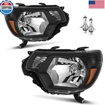 Karsparehub Headlights Assembly For 2012-2015 Toyota Tacoma Headlamp. Fixed Price $163.54.