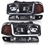 G-plus Led Drl Headlights Assembly Compatible 1999-2007 Gmc Sierra. Fixed Price $186.05.