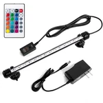 Ikefe 11" Color Changing Led Fish Tank Aquarium Submersible Light With Remote. Fixed Price $17.97.