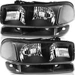 Lbrst Headlight Assembly Compatible 1999-2006 For Gmc Sierra 1500 2007. Fixed Price $104.74.