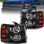 Mostplus Headlight Assembly Compatible With 2007-2013 Chevy Chevrolet Silvera.... Fixed Price $189.49.