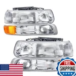 N&p Headlight Assembly Crystal Compatible 99-02 Chevy Silverado 00-06 Suburban. Fixed Price $116.98.