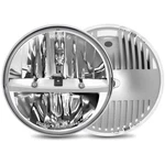 Uni-shine 7 Inch Led Headlights 2pcs Chrome Hi-lo Beam Dot. Fixed Price $154.99.