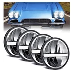 Uni-shine Dot Approved 5 3/4 5.75 Inch Led Headlights 4pcs White D. Fixed Price $100.00.