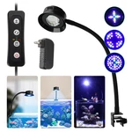 Hygger 18" Full Spectrum Aquarium Marine Light Clip-on Soft/lps Saltwater Tank. Fixed Price $39.99.