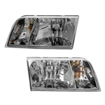 Pm Auto Headlights Assembly Replacement For 1998-2011 Ford Crown Victoria 8 C.... Fixed Price $100.87.