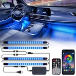 Xprite Upgraded 144led Rgb Interior Car Lights Smart App Control/wireless. Fixed Price $38.97.
