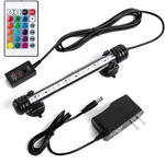 Ikefe 7.5" Color Changing Led Fish Tank Aquarium Submersible Light With Remote/c. Fixed Price $19.32.