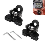 Led Light Bar Mounting Brackets, Adjustable Pillar Hood Work Lamp 2 Pcs Black. Fixed Price $9.87.