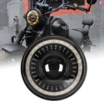 7 Inch Motorcycle Headlight With White/amber Drl Start-up Gradient Welcome. Fixed Price $229.00.