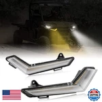 Sautvs Led Turn Signal Fang Lights Drl Daytime Running White Yellow. Fixed Price $113.42.